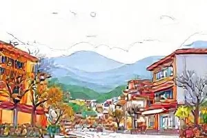 《第七封来信》封面：木质信箱中露出第七封信的边角