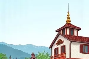 《冬至的来信》封面：窗花与摊在桌上的信封